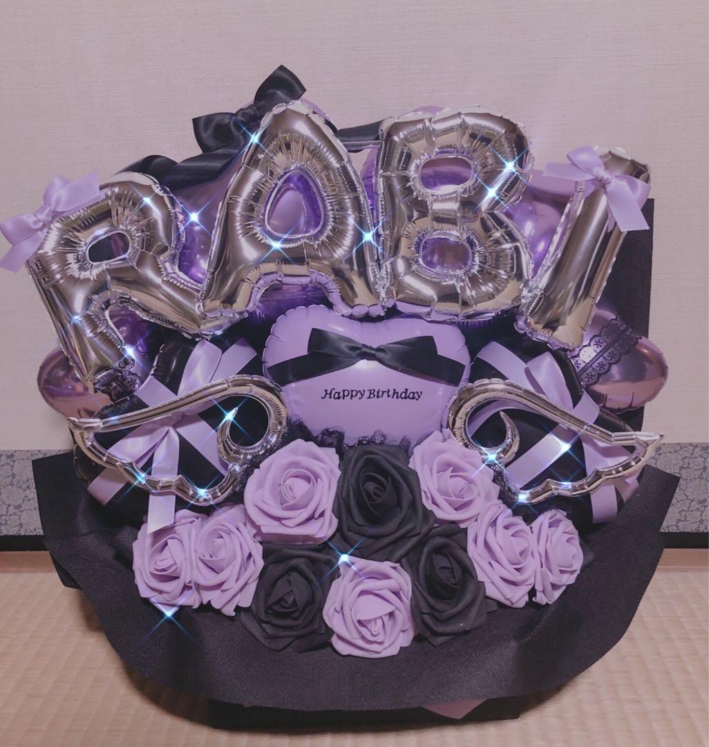 バルーンアレンジ バルーンギフト　生誕祭　推し　フラスタ　卓フラ