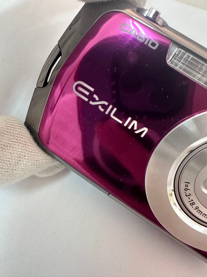 CASIO EXILIM EX-Z1 パープル コンデジ カメラ