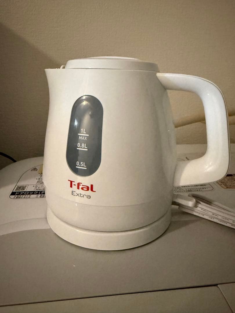 YUASA プリムス 単機能電子レンジ + T-fal Extra 電気ケトル