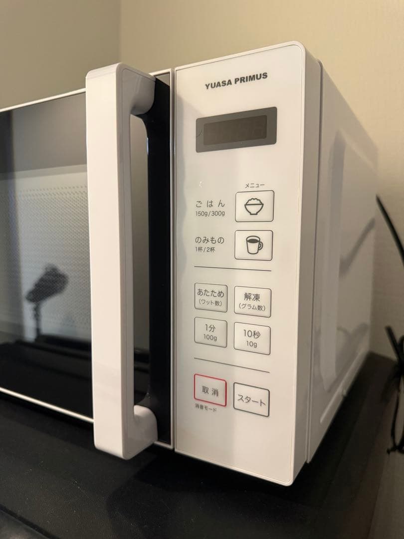 YUASA プリムス 単機能電子レンジ + T-fal Extra 電気ケトル