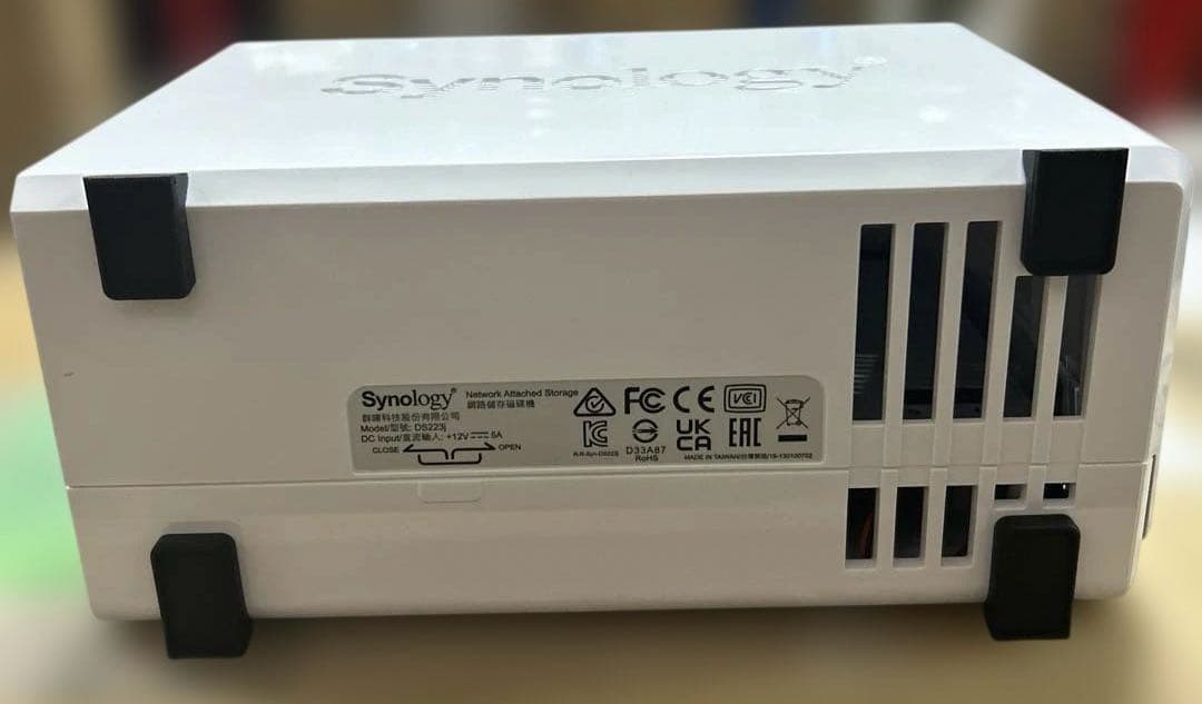 Synology NASキット 2ベイ DS223j/G【ガイドブック付】
