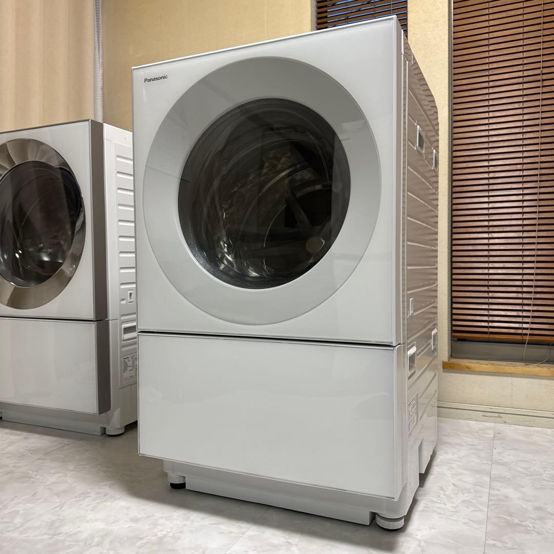 極美品 Panasonic ドラム式洗濯機 Cuble インテリアドラム7/3㌔