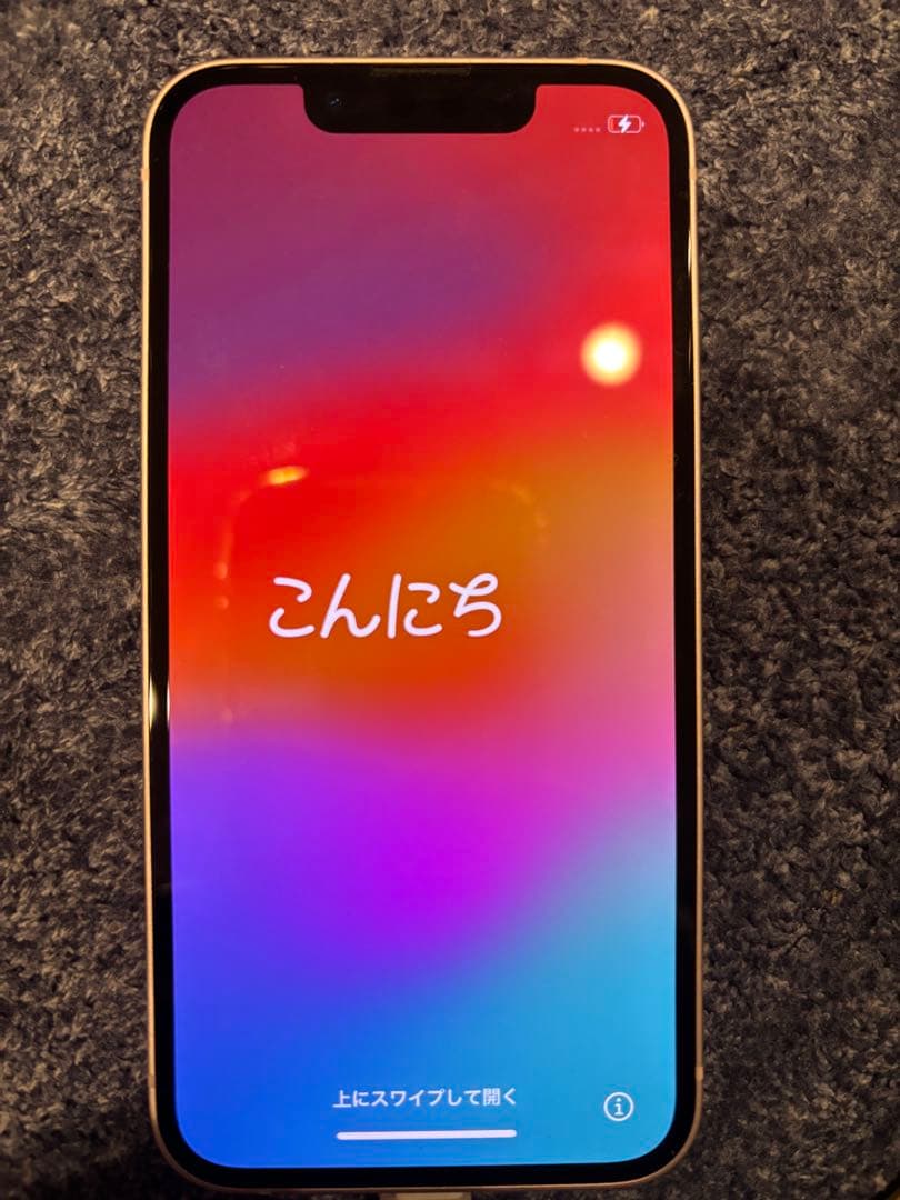 iPhone13mini　128GB ピンク　美品　75%