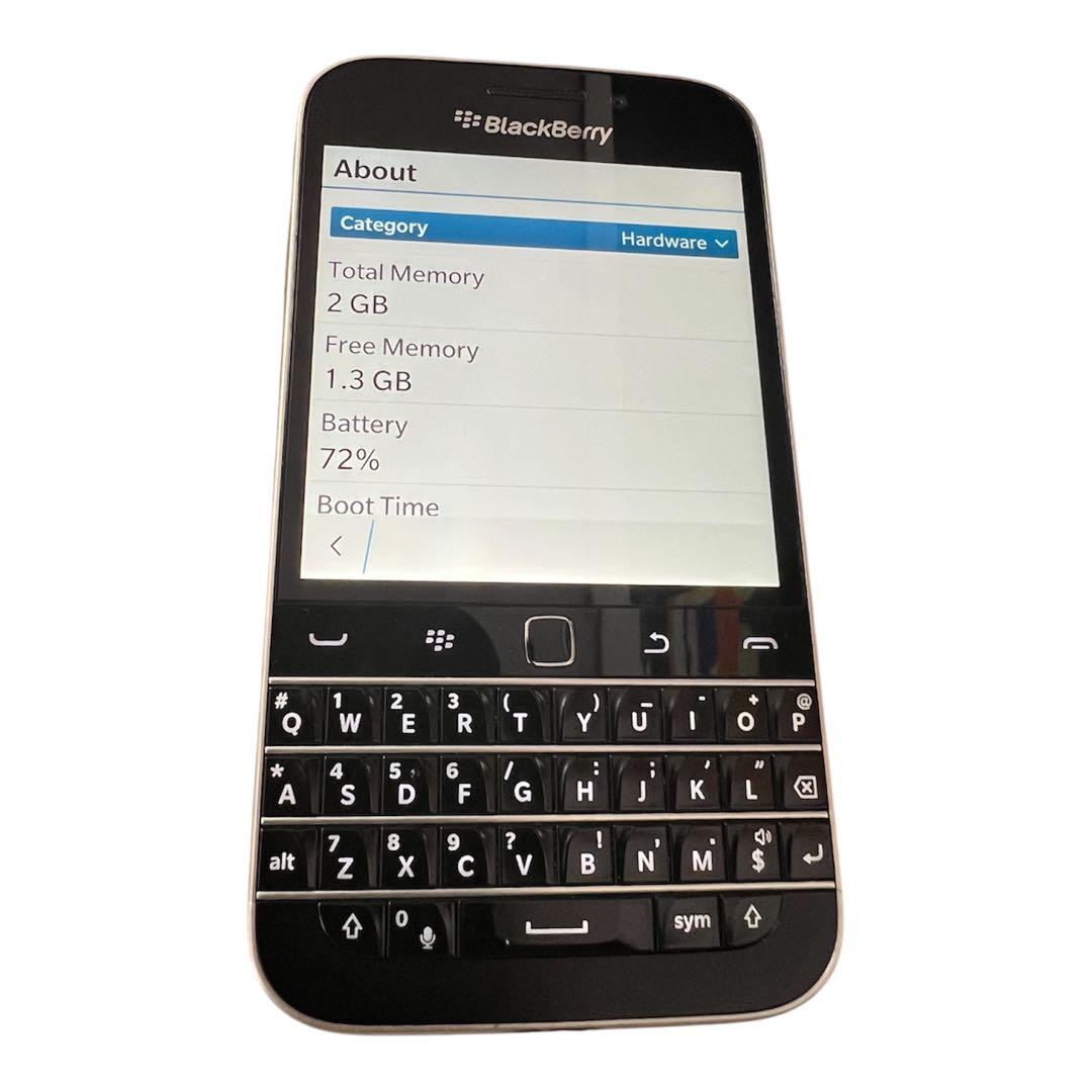 スマートフォン本体 BlackBerry Classic SQC100-1