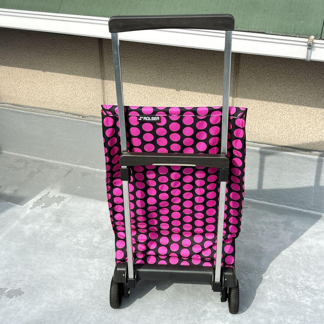 （美品）ロルサー　折りたたみ　ショッピングカート　キャリーカート