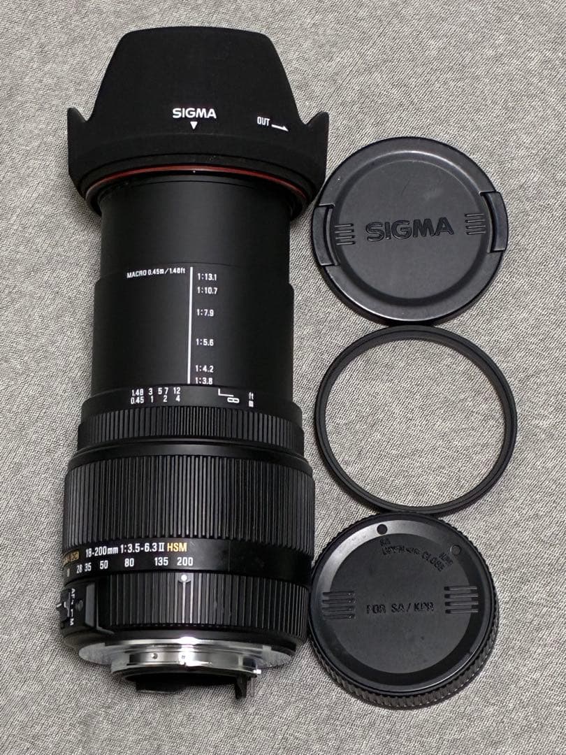 ⭐️美品⭐️SIGMA 18-200mm 3.5-6.3 II HSM Pentax