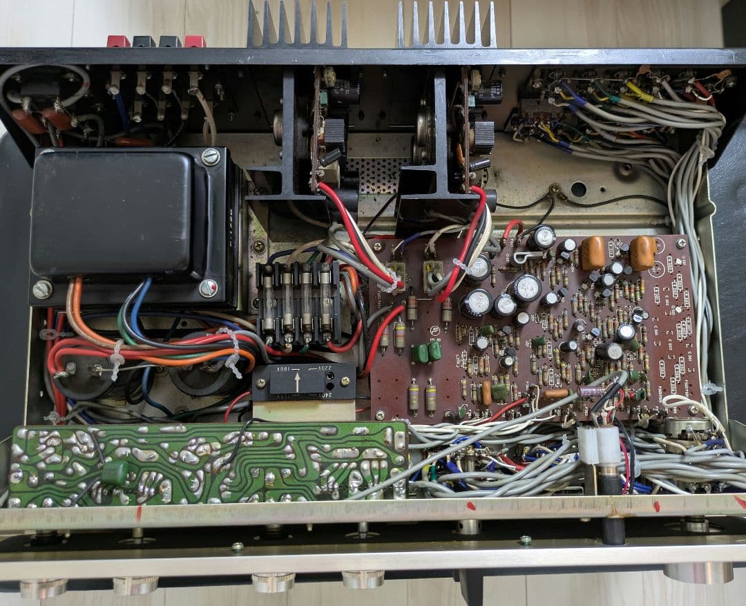 LUXMAN SQ505X　メンテ&特性確認済