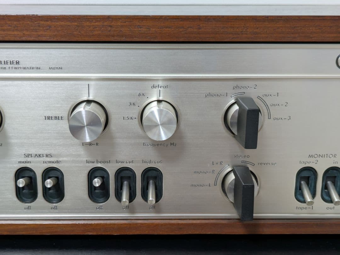 LUXMAN SQ505X　メンテ&特性確認済