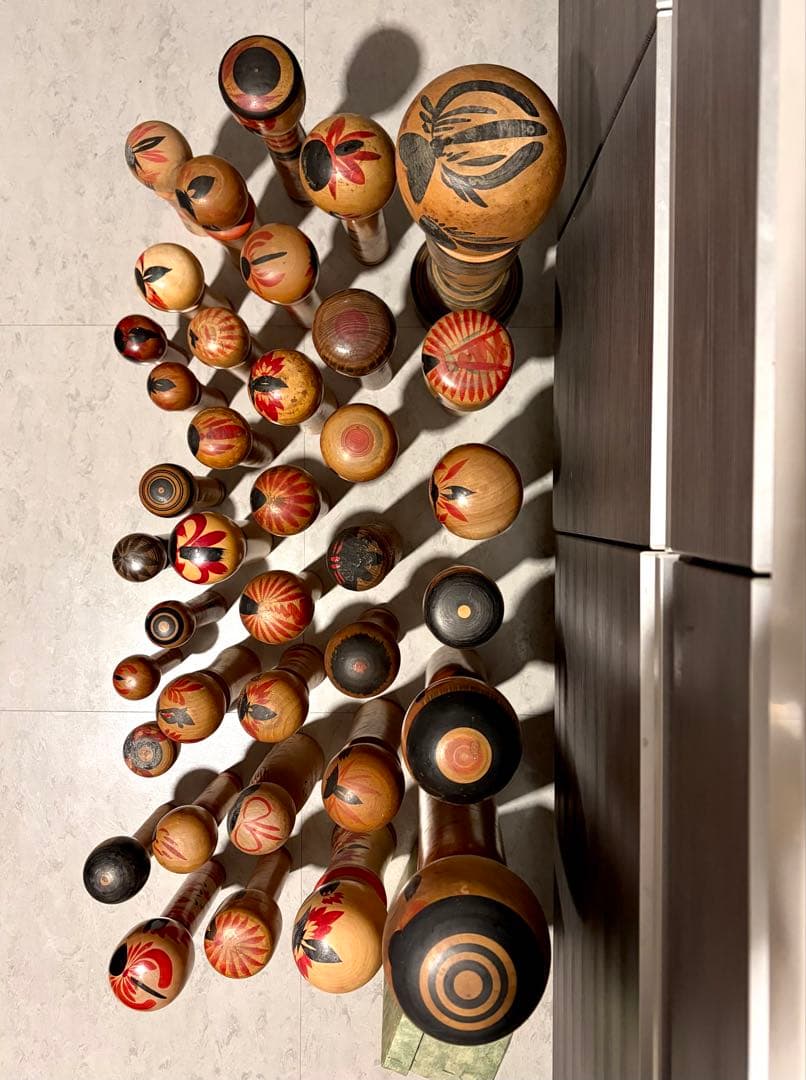 伝統 こけし 38体 セット まとめ まとめて kokeshi doll