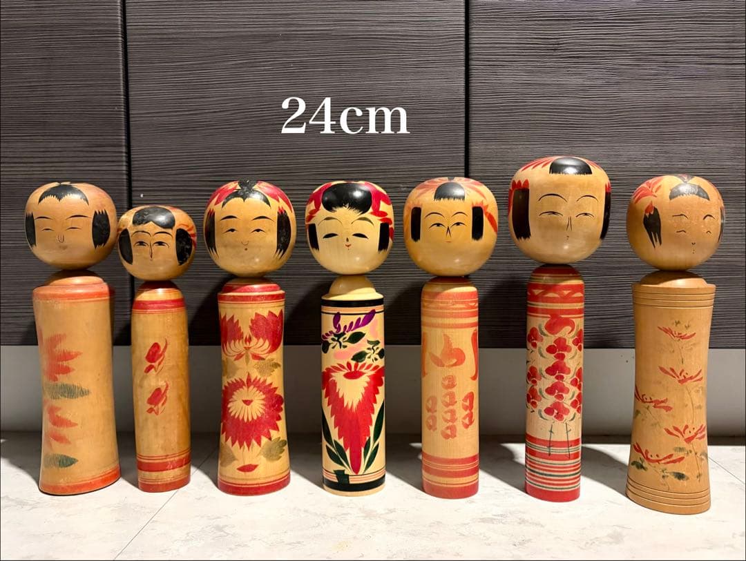伝統 こけし 38体 セット まとめ まとめて kokeshi doll