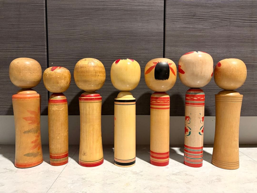 伝統 こけし 38体 セット まとめ まとめて kokeshi doll