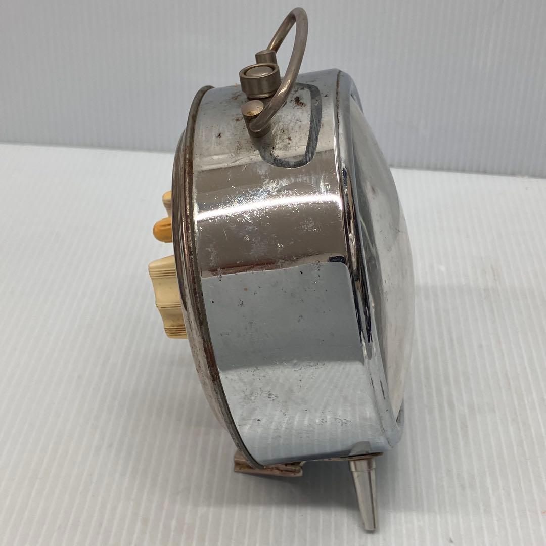 【昭和レトロ】SEIKO CORONA 2JEWELS ゼンマイ式　目覚まし時計