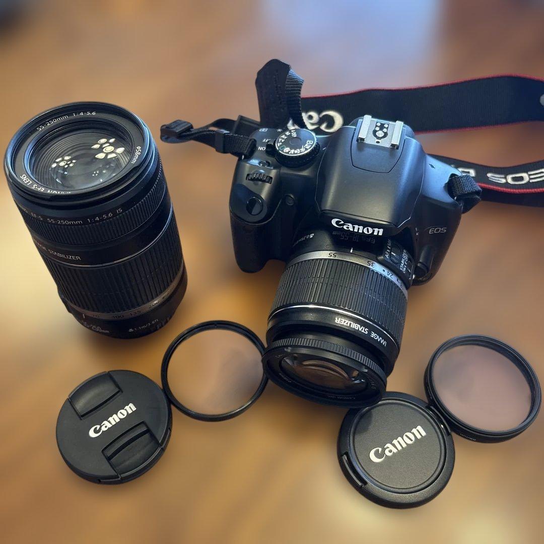 Canon EOS Kiss X2 デジタル一眼レフ レンズ2本付き