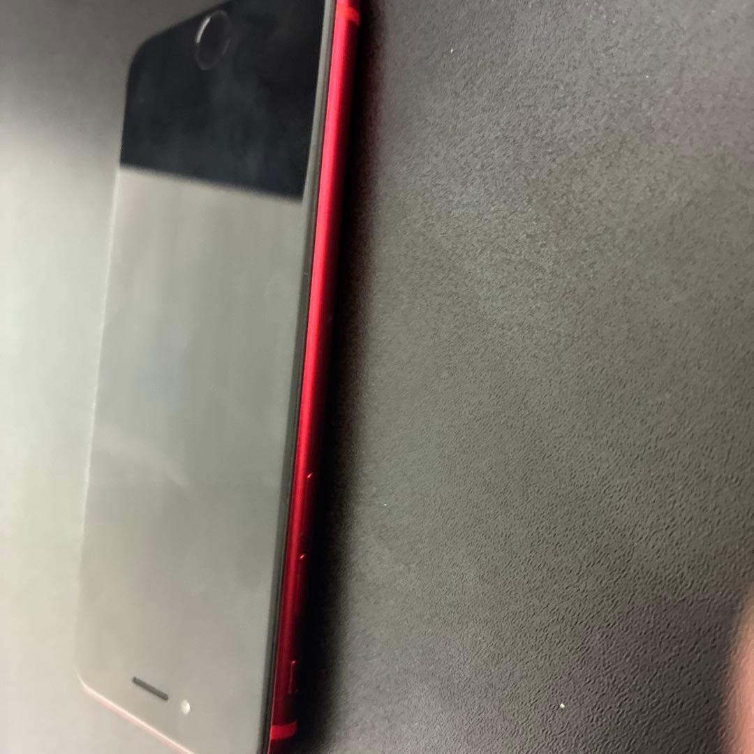 iPhone se2 red 本体　おまけiFace ケース付き　64gb 美品