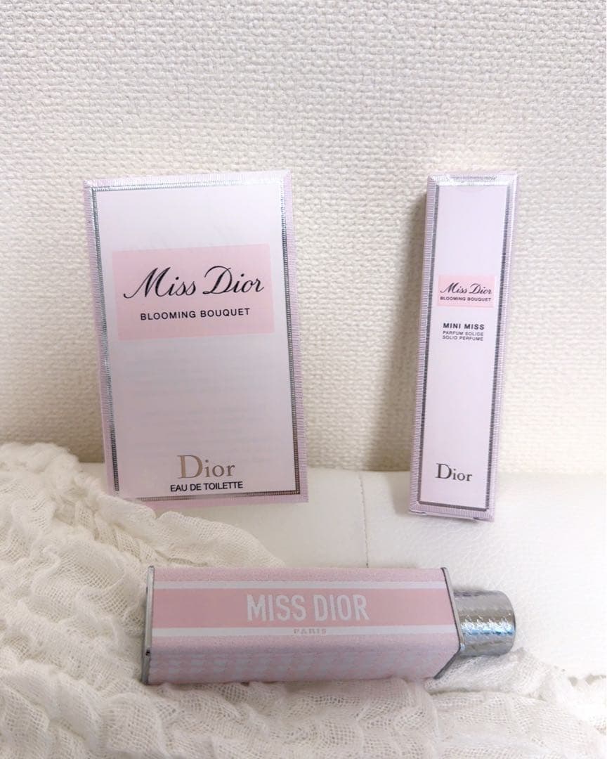 新品Dior ミスディオール　ブルーミングブーケ　ミニミス　サンプル・紙袋付