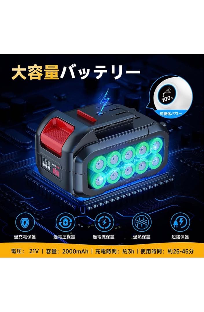 新品⭐︎コードレス　高圧洗浄機