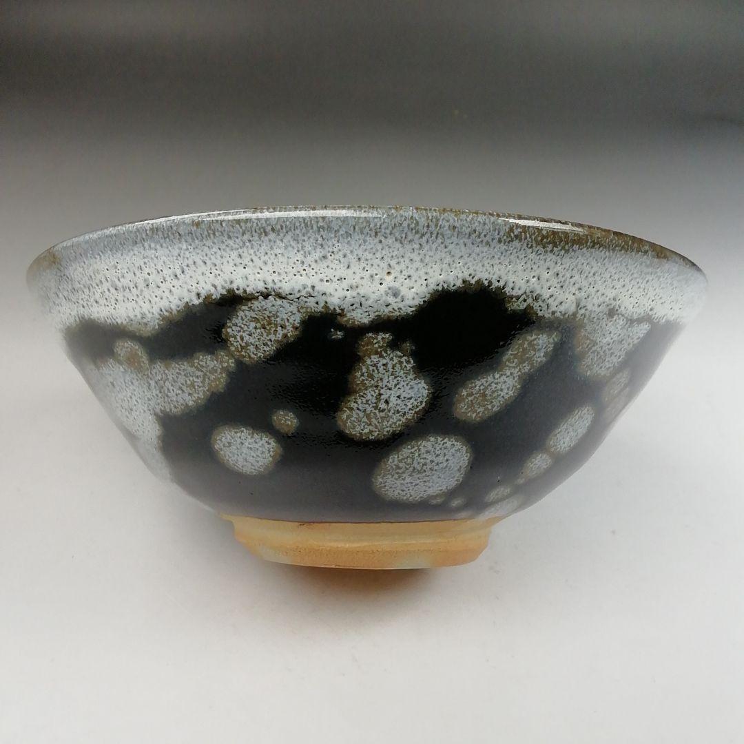 Ｗ２３０　茶碗　『白燦釉　茶碗』『谷口良三 造』　共箱　抹茶碗　茶道具