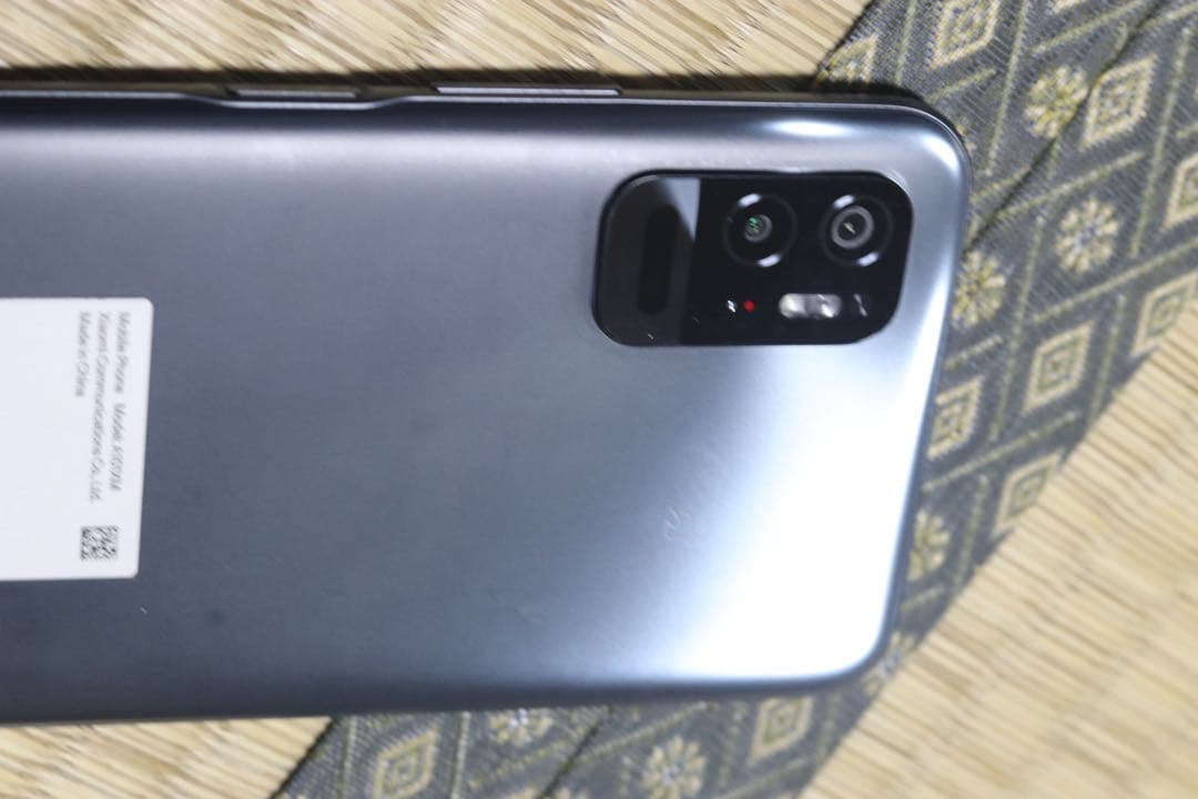 H*c様 Redmi Note 10 5G グレー 本体