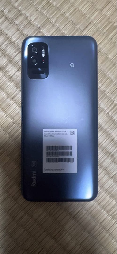 H*c様 Redmi Note 10 5G グレー 本体