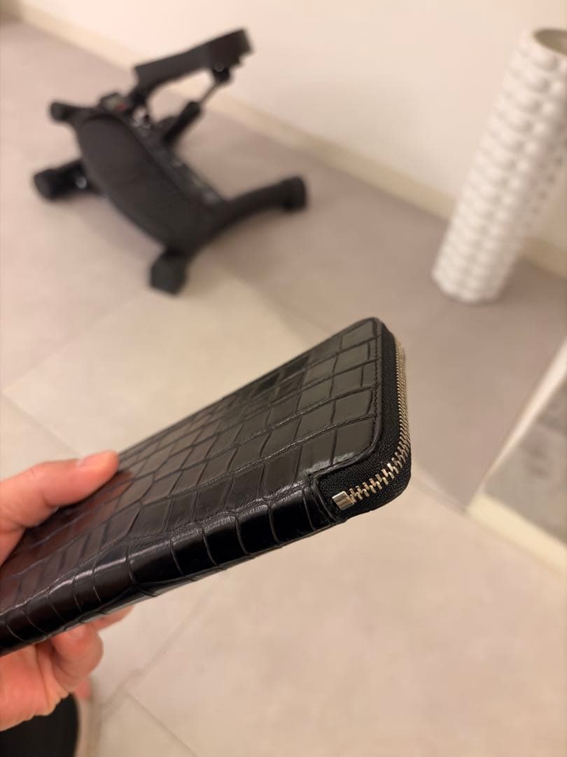 クロコダイル風　leather koo