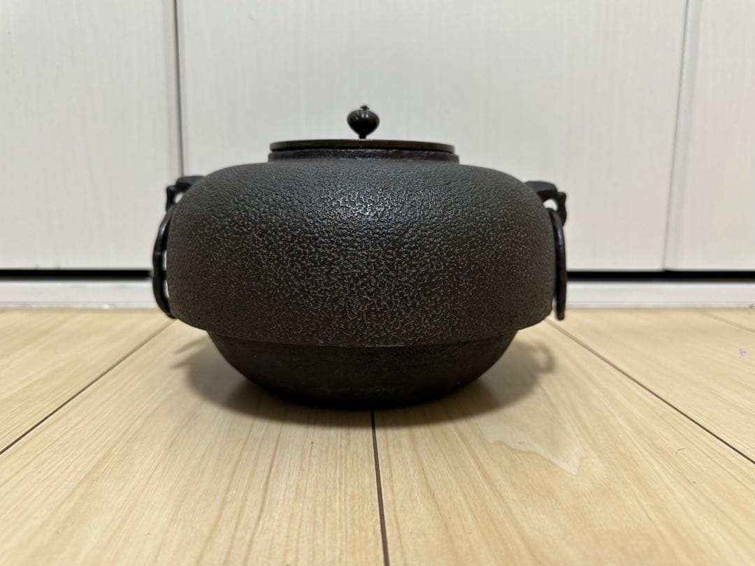 鉄釜　江戸時代　骨董　古美術　工芸品