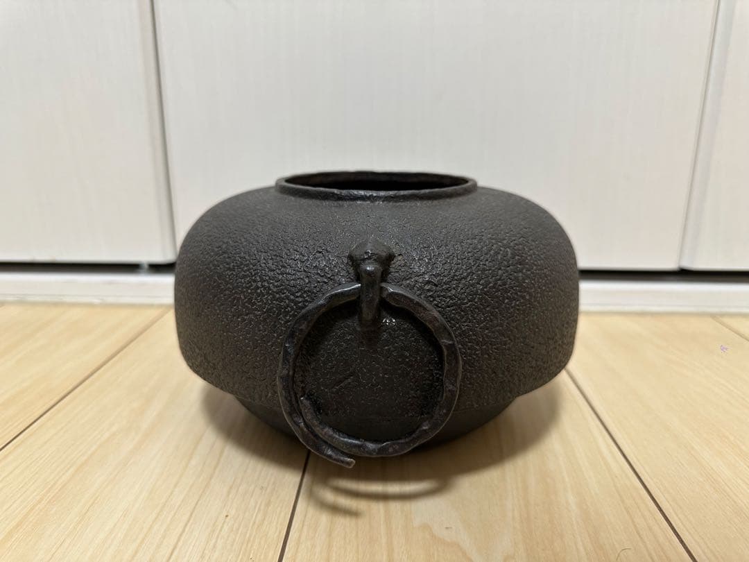 鉄釜　江戸時代　骨董　古美術　工芸品