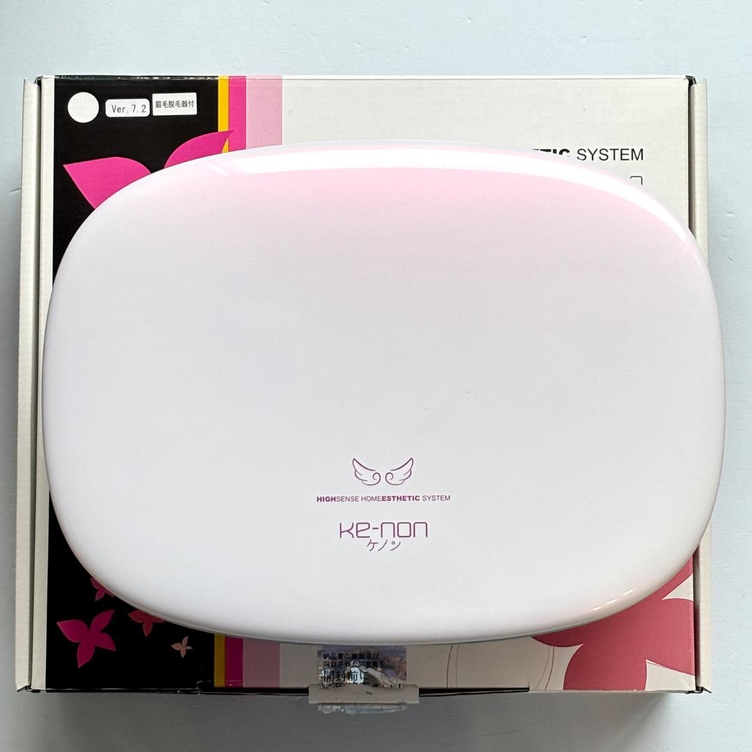 ケノン v7.2 プレミアムカートリッジ 眉毛器具付き 残98.1% 脱毛器