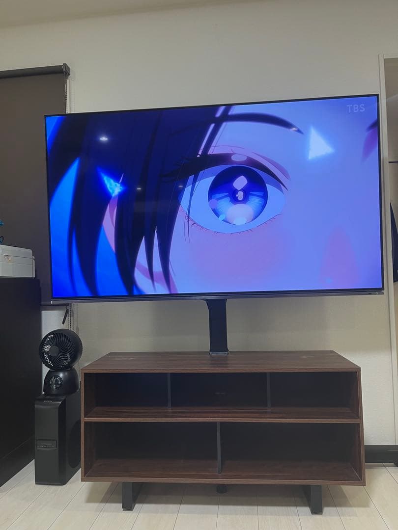 直接引取限定　有機EL REGZA 65インチ 訳あり テレビスタンド付