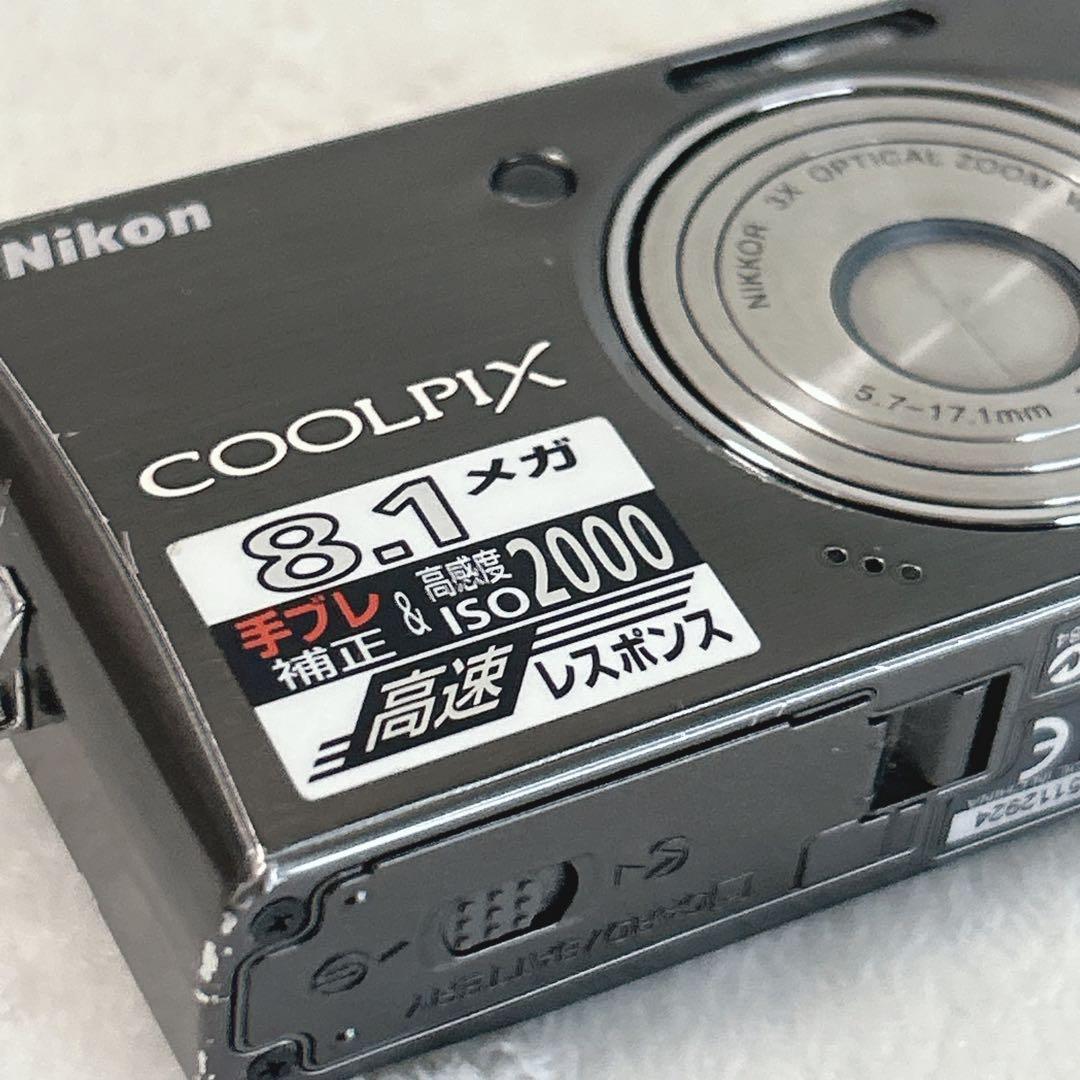 ✨動作品✨ Nikon COOLPIX S510 8.1メガ　アーバンブラック