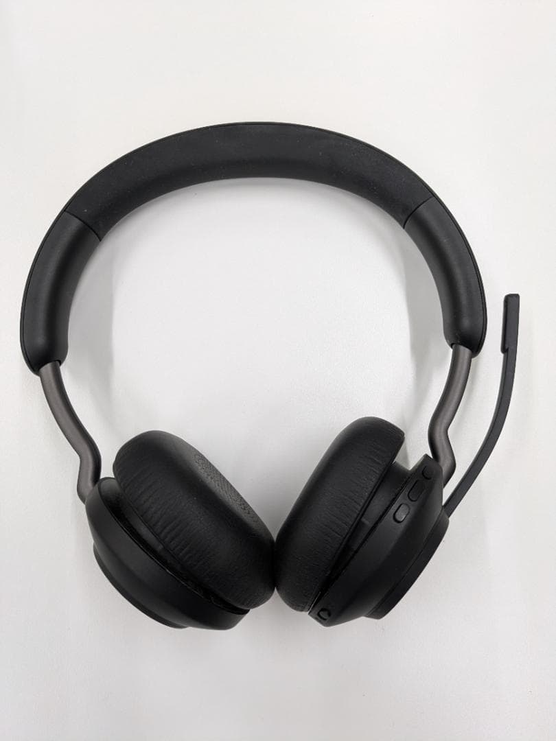 Jabra Evolve2 65 ワイヤレスヘッドセット 充電スタンド付き