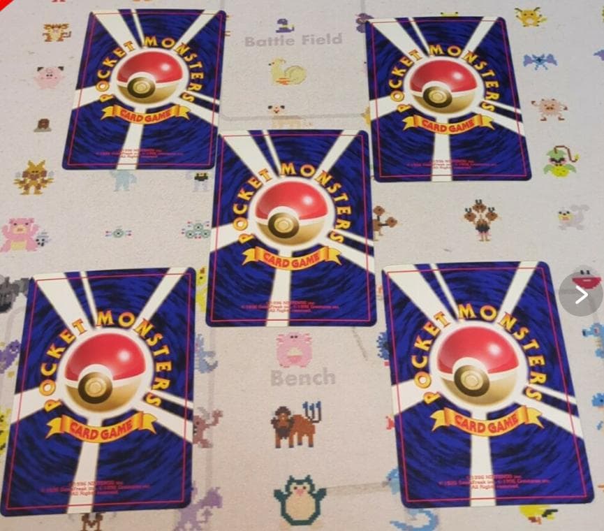 ポケモンカード　旧裏　マルマイン★　ハクリュウ★　ピジョン★　ダグトリオ★セット