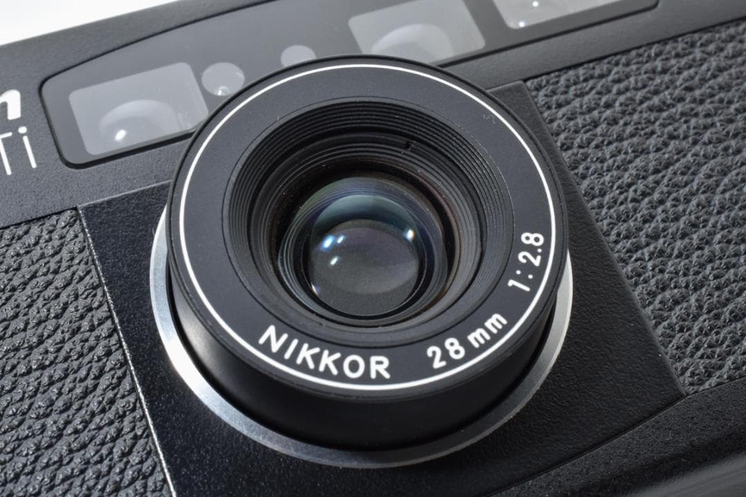 【美品】Nikon ニコン 28Ti ブラック コンパクトカメラ #562