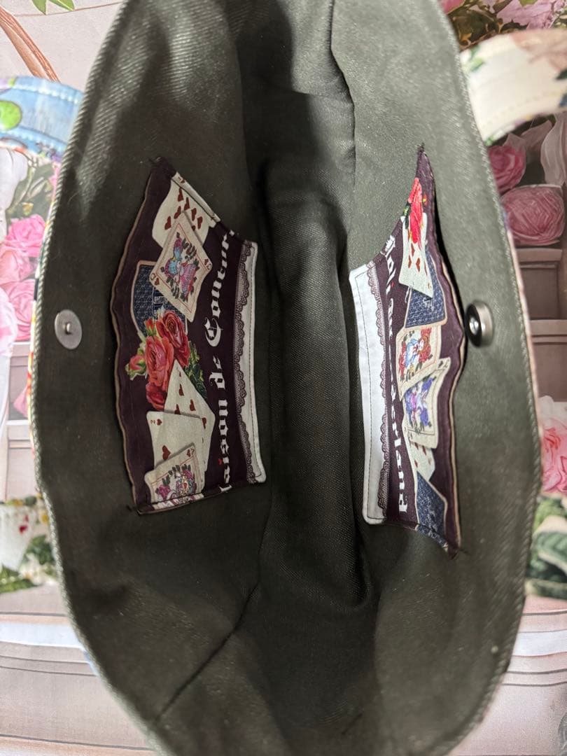 ラウンド型トートバッグ（アリスパーティ）ジョリーフルール