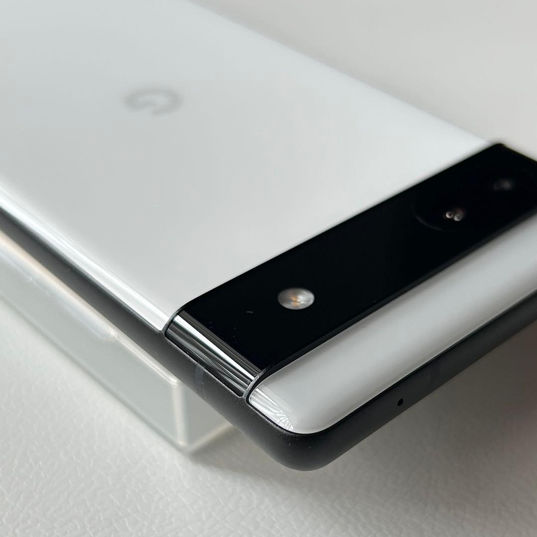 並品 Google Pixel 6a Chalk ホワイト