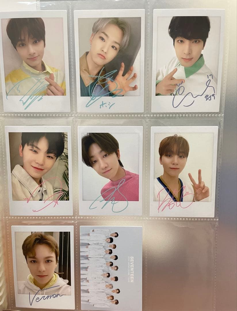 SEVENTEEN セブチ JP DOME TOUR 2020 トレカ