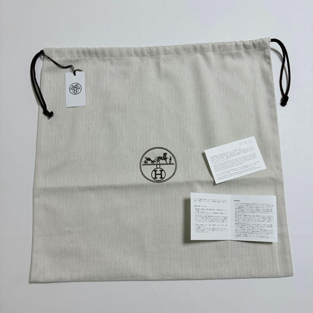 美品　エルメス　空箱　巾着袋　大　ギフトボックス　ガーデンパーティーTPM用