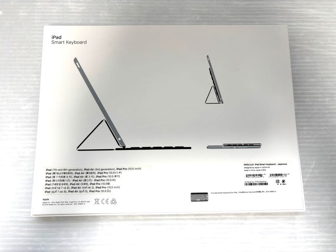 Apple iPad スマートキーボード MX3L2J/A