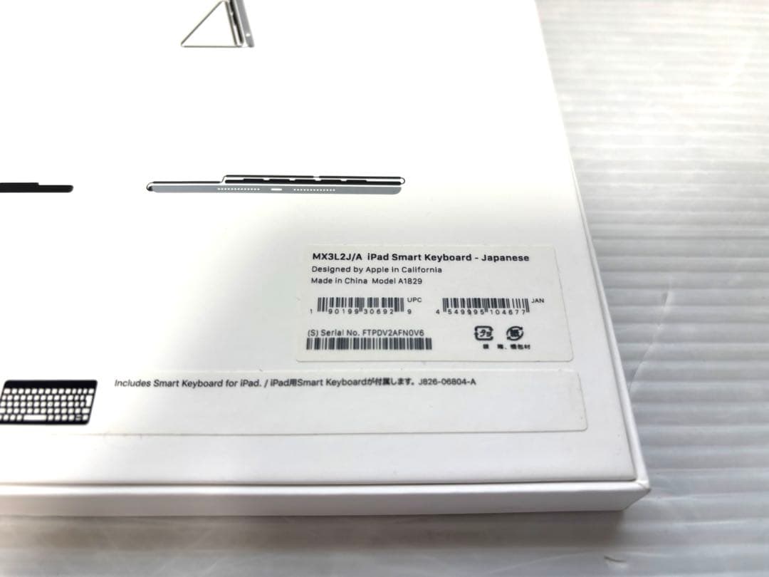 Apple iPad スマートキーボード MX3L2J/A