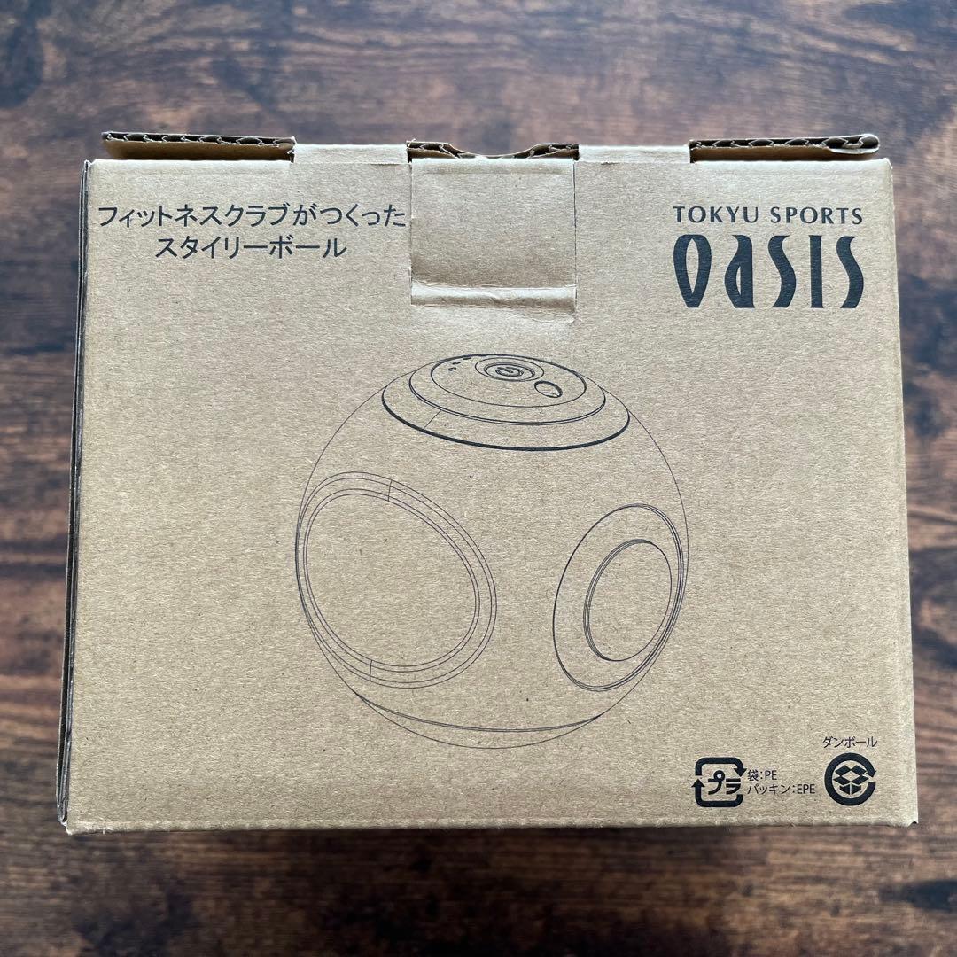 美品 スタイリーボールSLB-100 ネイビー 東急スポーツオアシス振動ボール