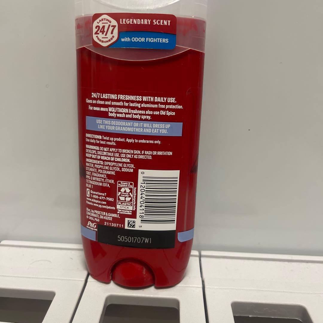Old Spice デオドラントセット キャプテン、スーパーマン、ウルフソーン