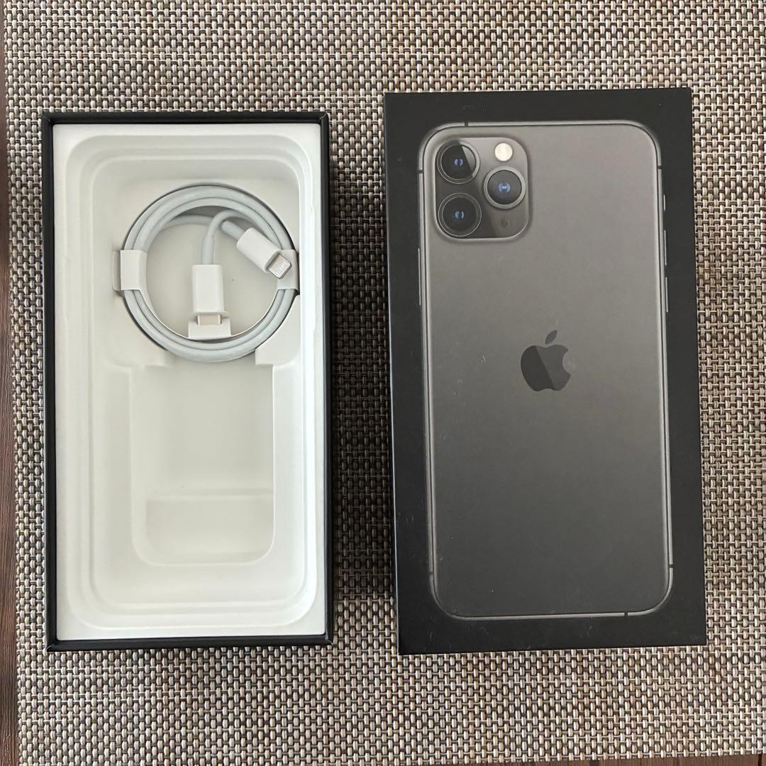 iPhone 11 Pro 256GB スペースグレー 本体 動作良好 傷あり