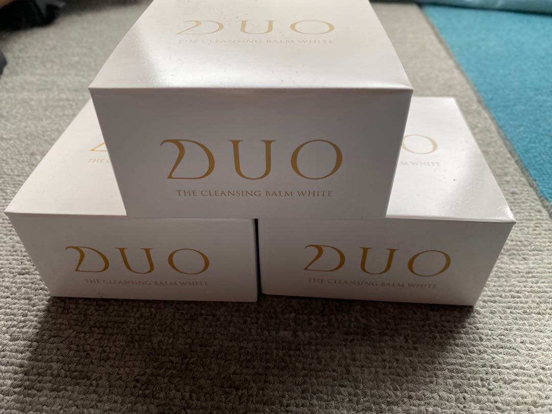DUO THE CLEANSING BALM ホワイト 3個セット　新品未使用