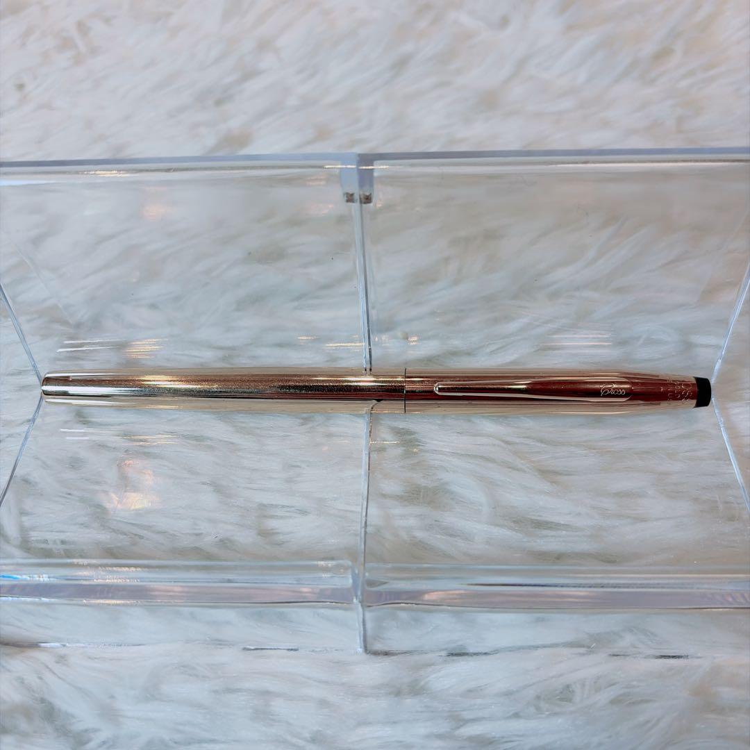 【美品】CROSS クロス 万年筆 14K 585 金張り USA製
