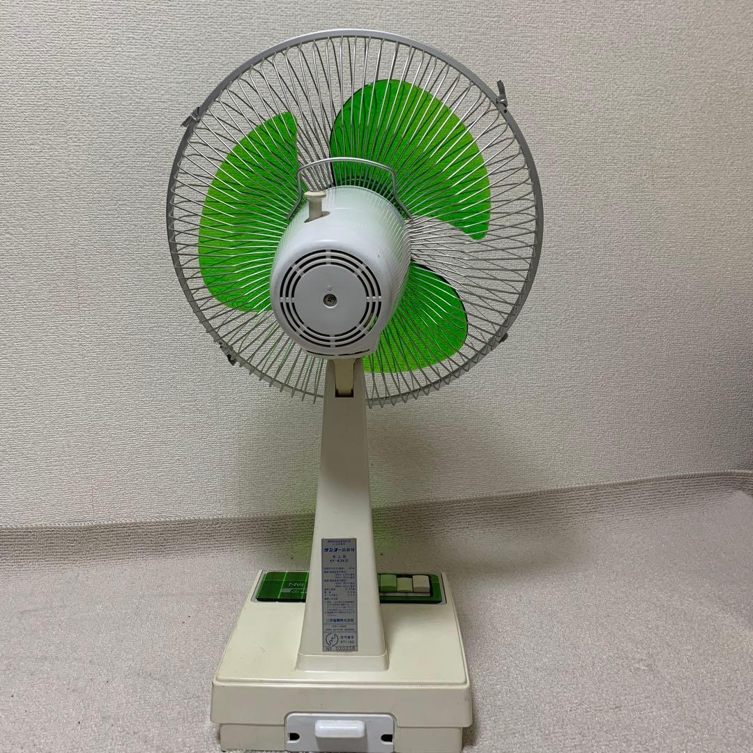 SANYO 30㎝ 卓上扇風機 EF-6JA グリーン