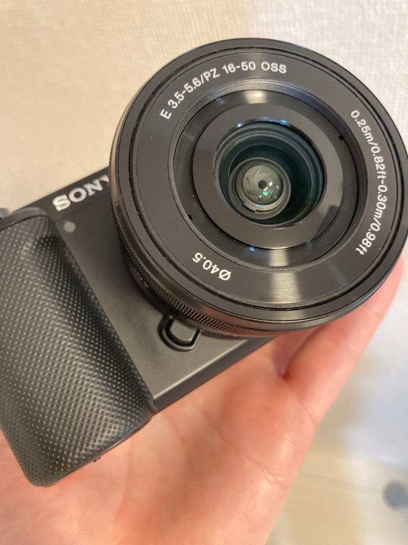 SONY ZV-E10 ミラーレスカメラ 5年保証付き。