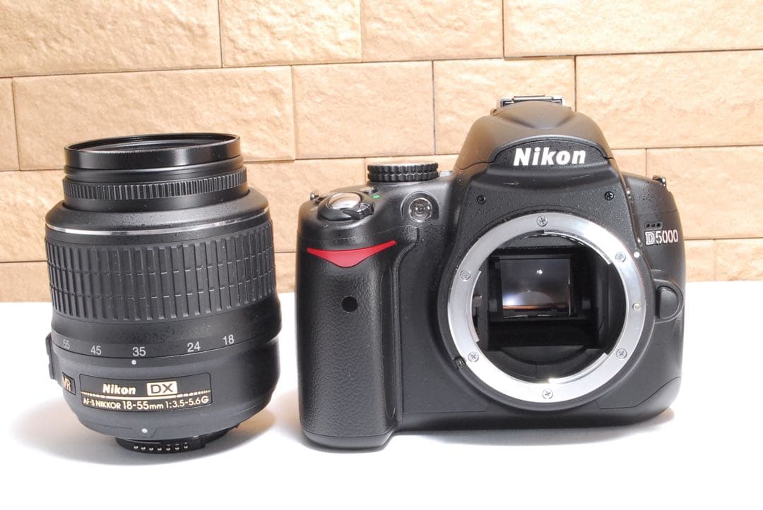 美品✨️Nikon D5000 レンズキット 届いてすぐ使える スマホ転送OK