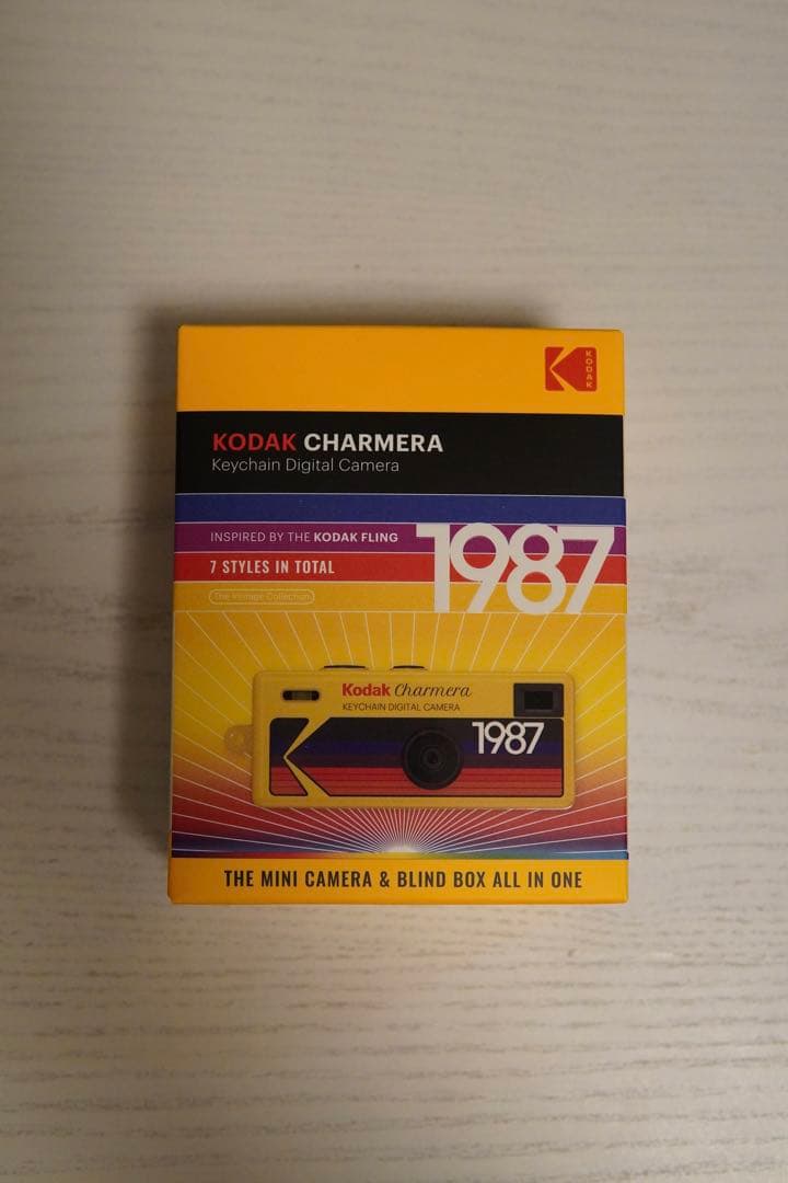 Kodak Charmera 1987 キーチェーンデジタルカメラ新品未開封1個