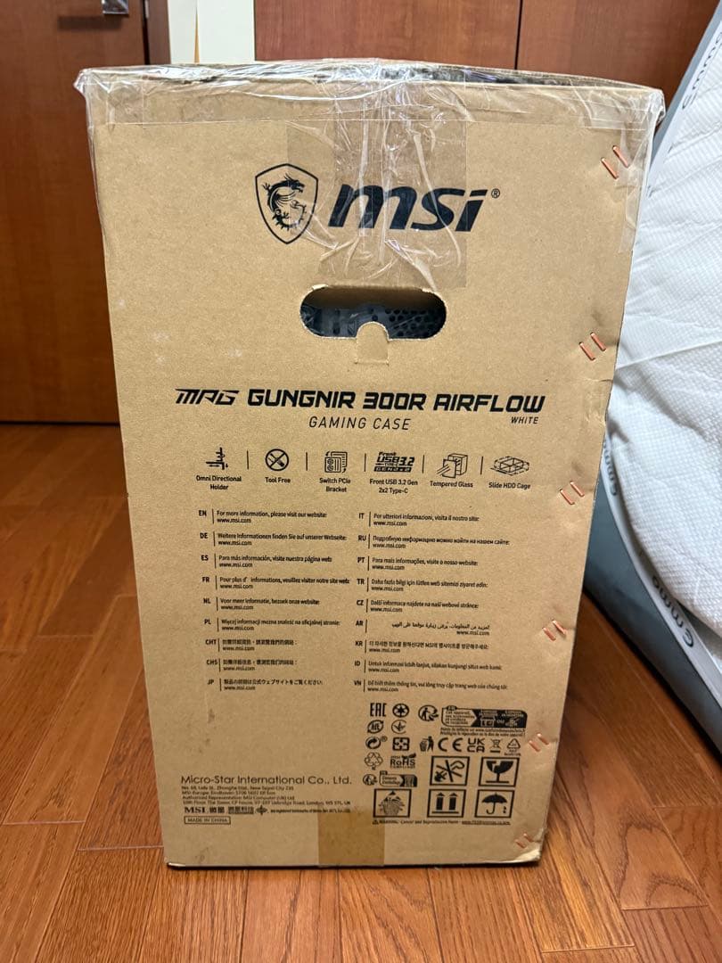 Ｓ*Ｊ様 MSI MPG GUNGNIR 300R AIRFLOW White