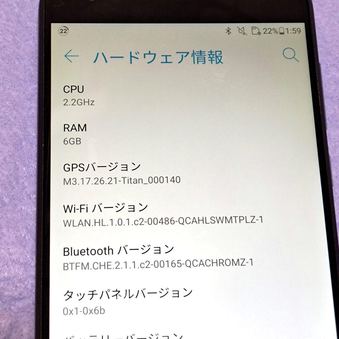 ⑩ASUS Zenfone 4 ZE554KL Z01KDA 本体