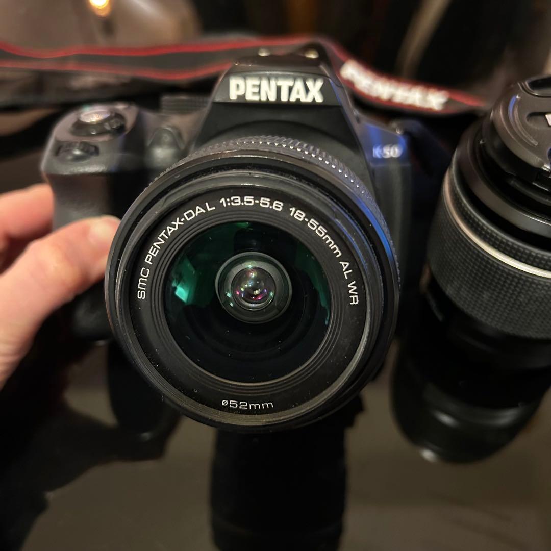 PENTAX K-50 一眼レフ レンズキット【ジャンク】